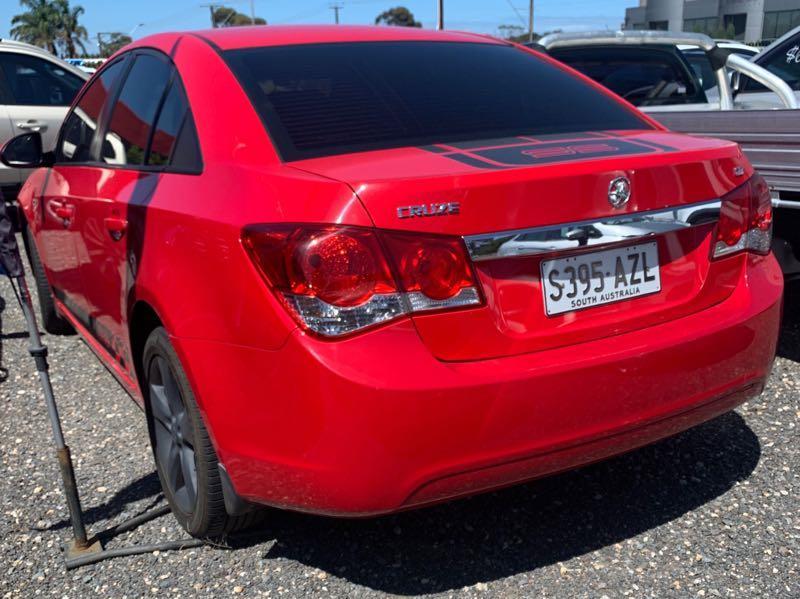 2009 HOLDEN CRUZE 4D SEDAN CD JG