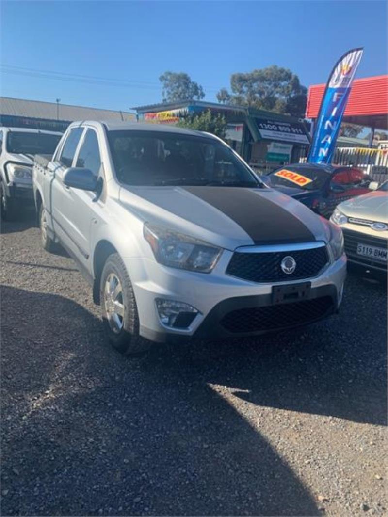 2012 SSANGYONG ACTYON SPORTS DUAL CAB UTILITY TRADIE Q100 MY12